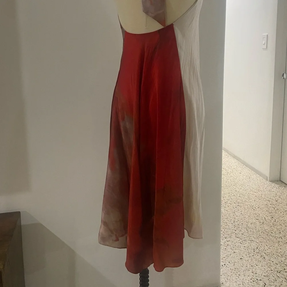 Silvia Tcherassi Silk halter midi dress - Picture 5 of 8